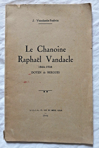 Chanoine raphael vandaele - le,