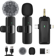 Kit Microphones Lavalier Sans
