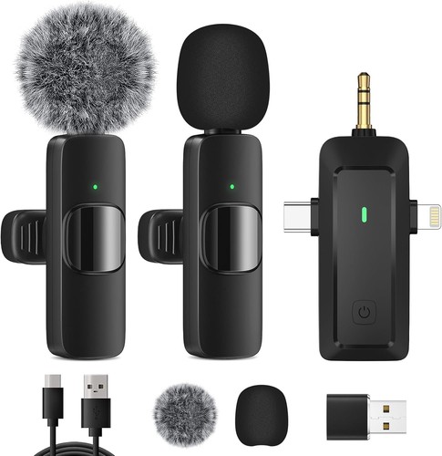Kit microphones lavalier sans - microphones,