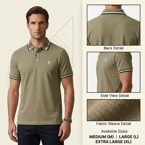 Polo ralph lauren homme - polo, vert