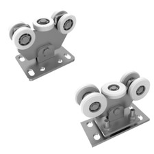 Chariot De Portail Coulissant En Nylon/Acier Galvanisé Profil 60 70 80 90