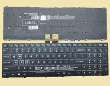 for Clevo PA70HS-G PA71HS PA71HS-G P950HR P957 Keyboard US Per-Key Color BACKLIT