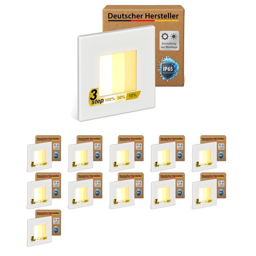 12x led lumière - 12x,