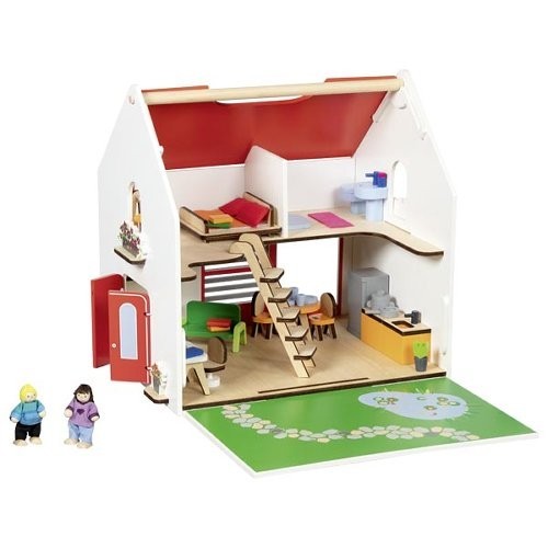 Maison poupée bois - en, eco