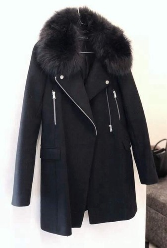Manteau duffle coat - zara, avec