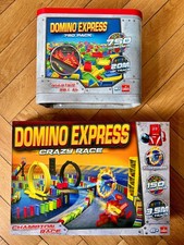 Domino Express Crazy Race & Master Set 750 Pack Goliath 900 Bricks 23 Metres Excellent