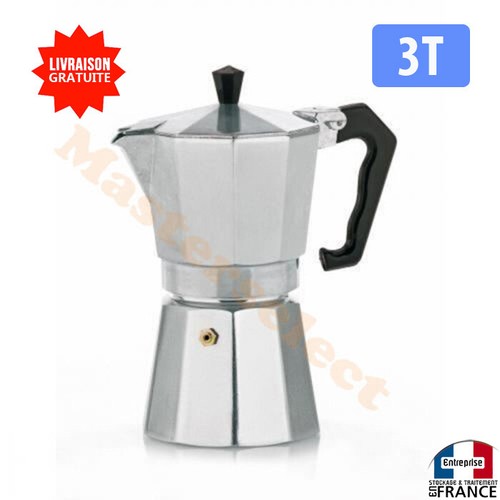Cafetière italienne alu - , 3