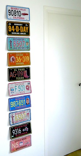 Lot anciennes plaques - lot,