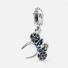 AUTHENTIC PANDORA DISNEY MINNIE HEADBAND DANGLE CHARM  w/  BOX   B83