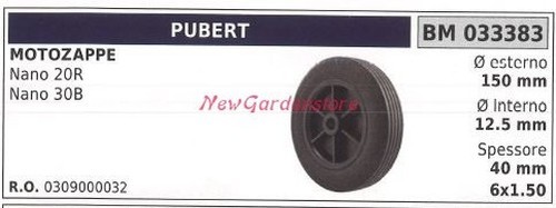 Roue pubert broyeur - pubert,