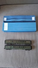 Train ho lima voitures voyageurs mixte 1/2 + fourgon a bagages