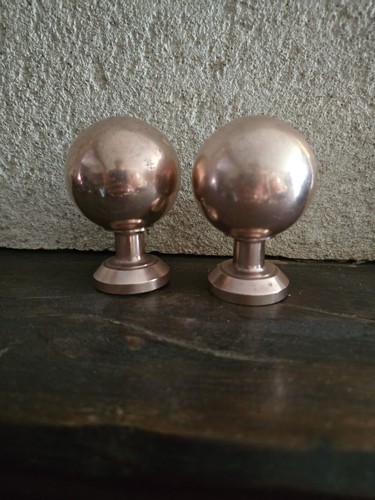 Boules escalier laiton lot - boules, (