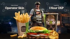 BURGER KING COD Modern Warfare