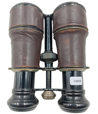 09/25 (CBR28): Stunning pair of antique binoculars with army compass?