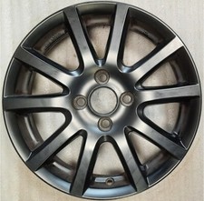 Autec Type S Skandic Black Alloy Rim 6x15 ET40 KBA 50088 Rim