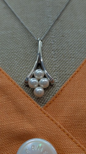 Mikimoto 925 silver necklace - 925,