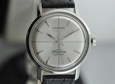 VINTAGE LONGINES FLAGSHIP STEEL-GOLD 35MM 1960 REF. 3104-2 AUTOMATIC CAL. 340