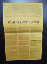 Marcel Marïen (René Magritte) tract anti-collabo anti-nazi surréalisme belge
