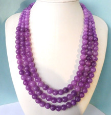 Collier en Jade Parme de