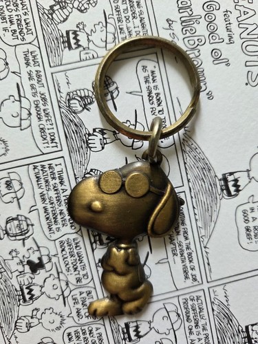 Porte clés vintage snoopy joe - porte-clés, vintage/snoopy
