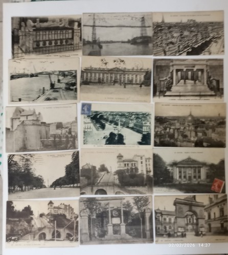 Lot cartes postales - de,