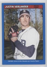 2006 Topps Bazooka Blue Fortunes Justin Verlander #21