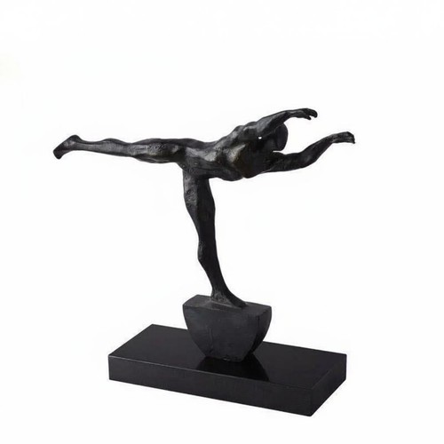 Sculpture humaine effet métal - humaine,