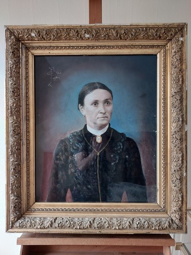 Grand tableau pastel - tableau,