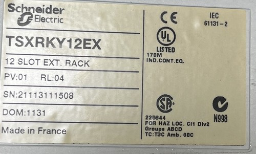 Châssis slots schneider - 12,