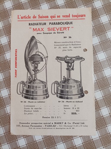 Ancien prospectus publicitaire - prospectus,
