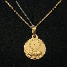 Pendentif Et Chaîne Or 18K