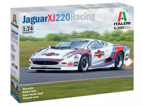 Italeri jaguar 220 racing - jaguar,