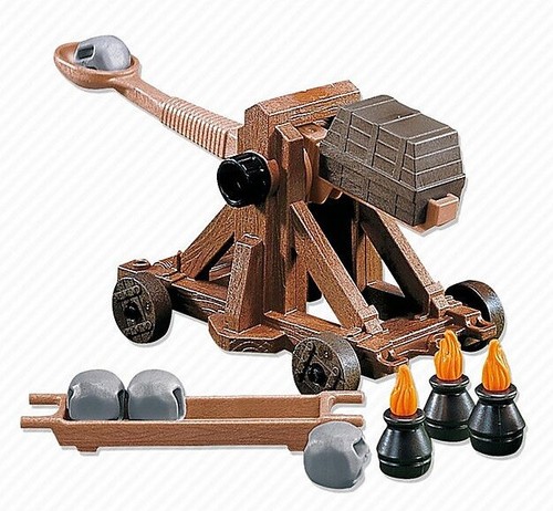 Playmobil 7700 catapulte - playmobil,