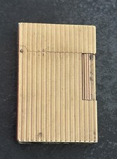 Briquet Dupont Plaqué Or