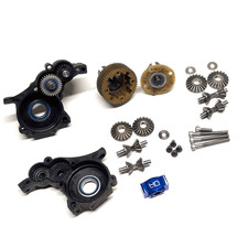 Team Associated B4 T4 Sc10 Transmission & Gear Differential w/ Extra Diff Parts