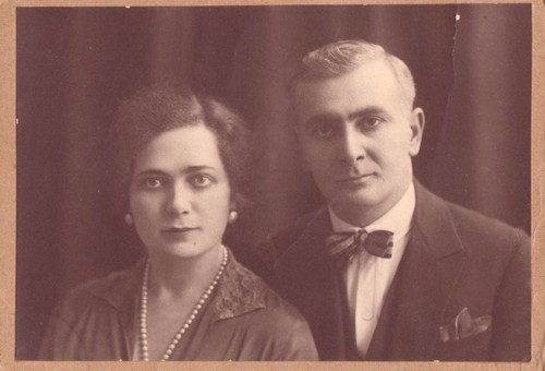 1920 elegent armenian couple - armenian,