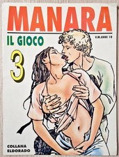 Manara Il Gioco 3 Collana Eldorado 22 Edizioni Nuova Frontiera 1994