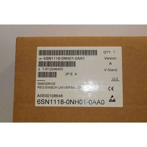 New siemens 6sn1118 - new, 6sn1118-0nh01-0aa0