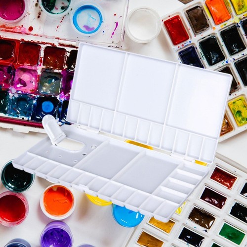 Palette aquarelle vide - palette,