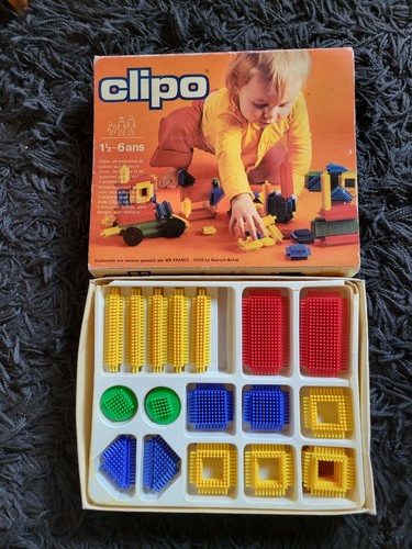 Ancienne boîte jeu clipo - ancienne,