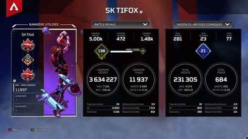 Compte apex legends - compte,