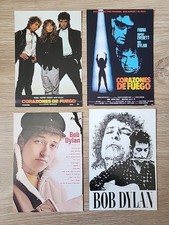 BOB DYLAN LOT 4 CARTES