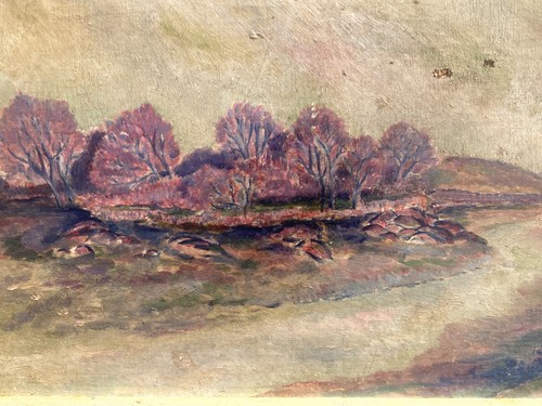 Tableau ancien toile - ancien,