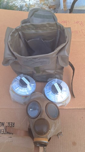 Masque gaz armée - À,