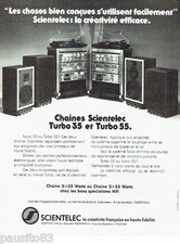1979 Scientelec Hi-Fi Chain Turbo 35 & 55 ADVERTISING 126