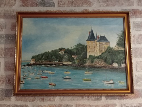 Tableau huile sur toile - tableau,,