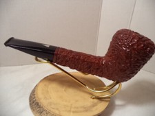 HANDMADE PIERLUIGI PIPE FOR MY FRIENDS RUSTIC USED SMOKE STAND UP