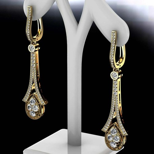 Boucles oreilles rondes en - boucles,