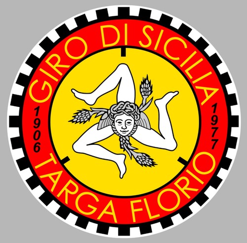 Sticker circuit targa - circuit, florio