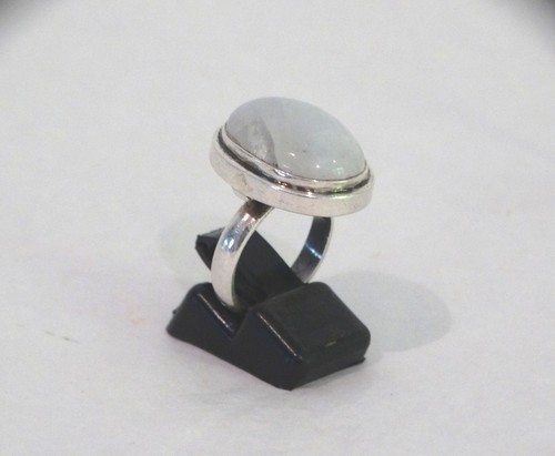 Bague ovale argent - en, et